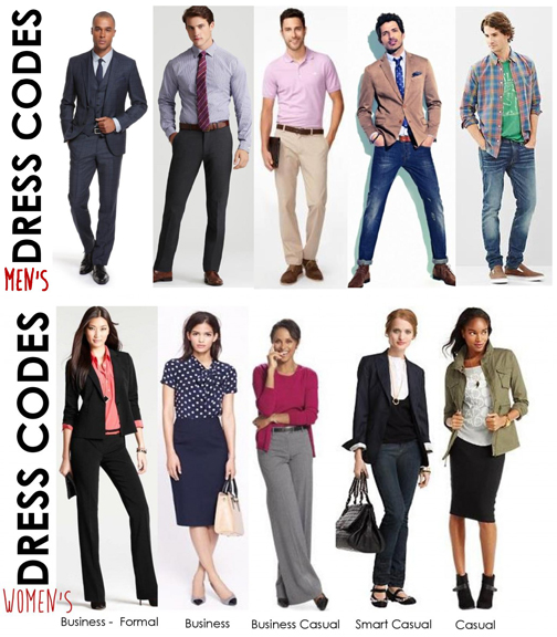 informal dress code for women